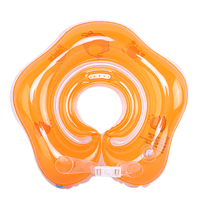 Swimming Baby Accessories Neck Ring Tube Safety Infant Float Circle for Bathing Inflatable Flamingo Inflatable Water - Trendha