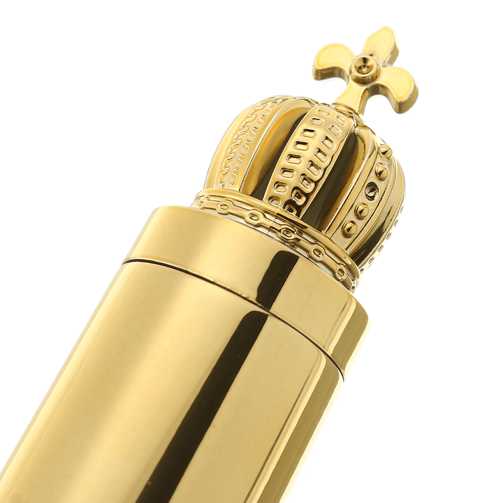 5Pcs 8Ml Queen Gold Crown Empty Liquid Lip Gloss Tube Refillable Eyelash Growth Fluid Bottles - Trendha