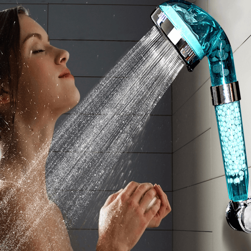 Handheld Negative Ion SPA Pressurize Shower Head Bathroom Healthy Water Saving Spray Nozzle - Trendha