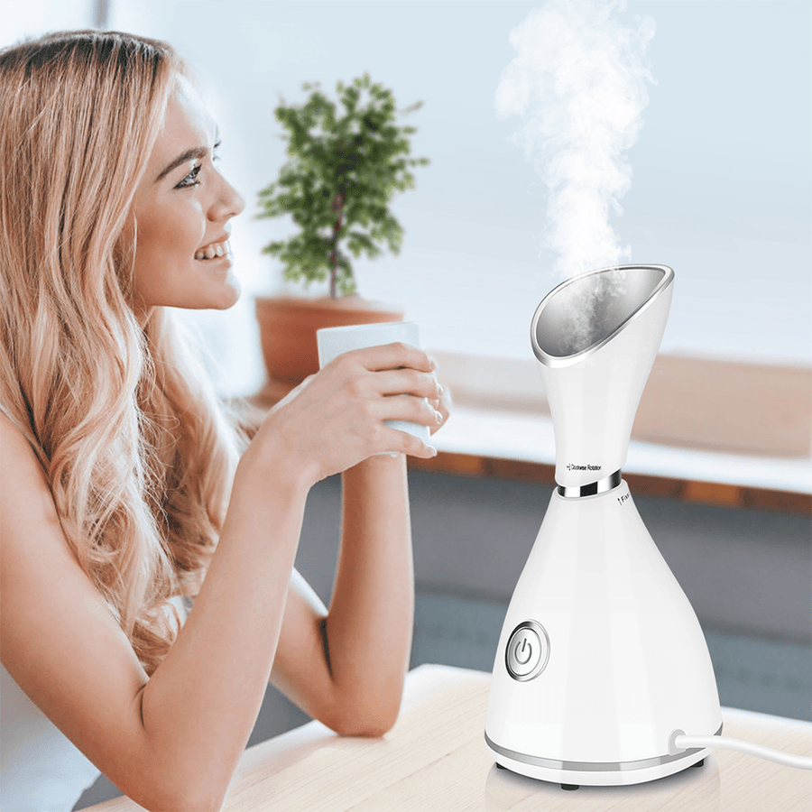 Nano Ionic Facial Steamer Cleaner Facial Hot Steamer Face Sprayer Machine Beauty Face Steaming Device - Trendha