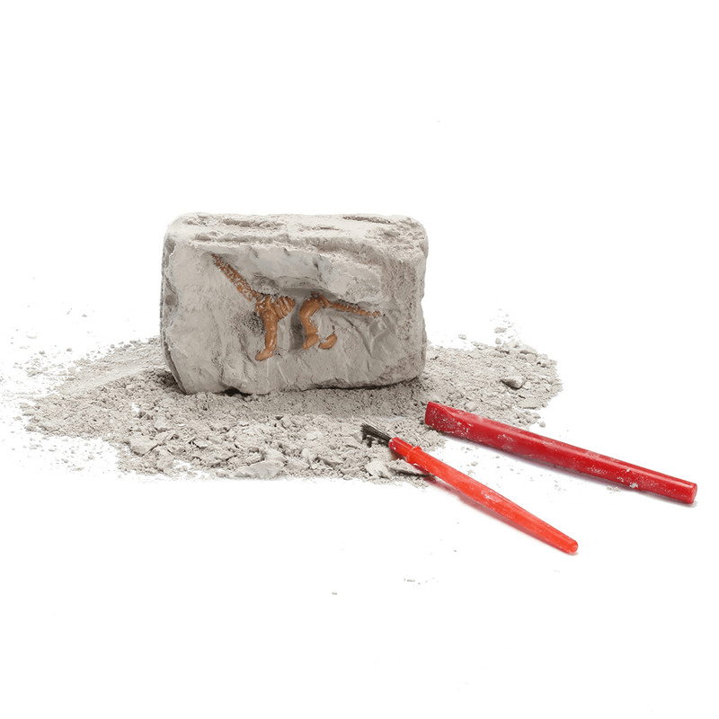 Dinosaur Fossils Excavation Kit Archaeology Dig up History Skeleton Fun Kids Gift Toys - Trendha