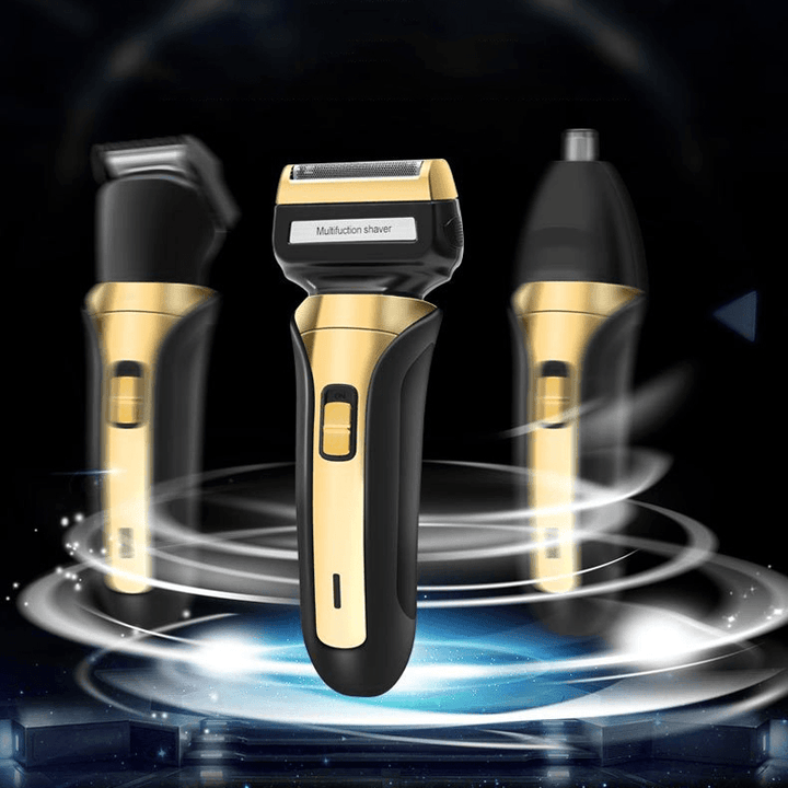 Multiused Electric Shaver Razor Cordless Beard Trimmer for Men Nose Hair Trimmer Trimmer Grooming Kit - Trendha