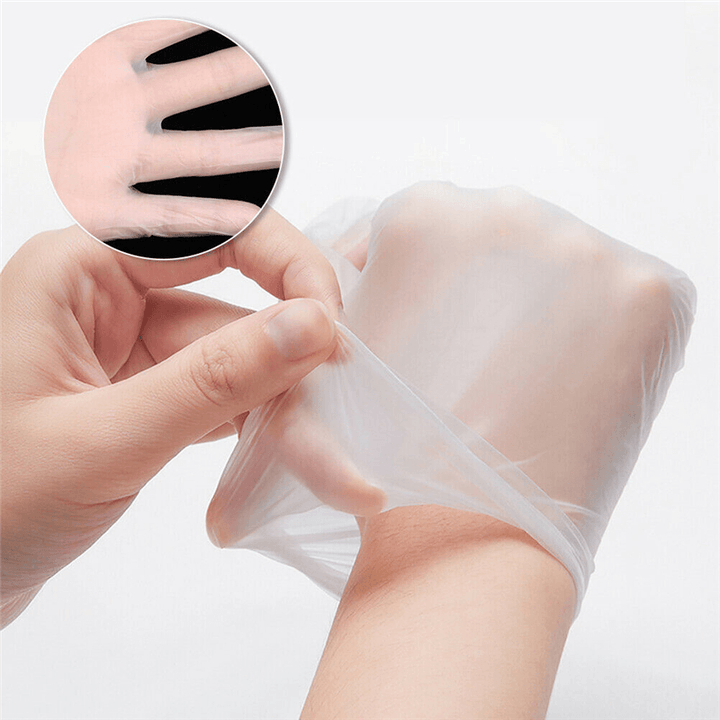 100PCS Disposable PVC Transparent Gloves Hygiene Protection Supplies Prevent Infection Glove - Trendha