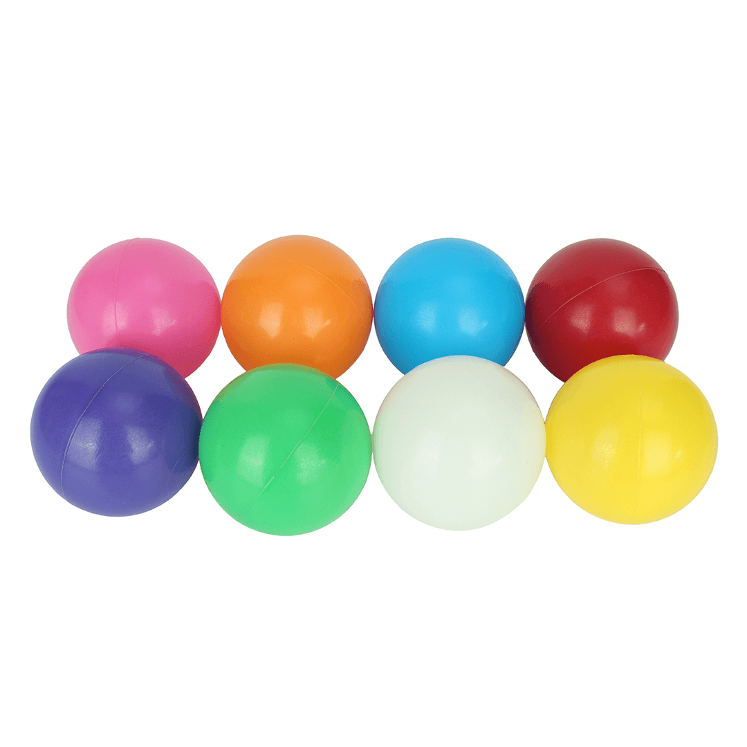 100Pcs 8Cm Baby Kid Pit Toy Swim Colorful Soft Plastic Ocean Ball Novelties Toys - Trendha