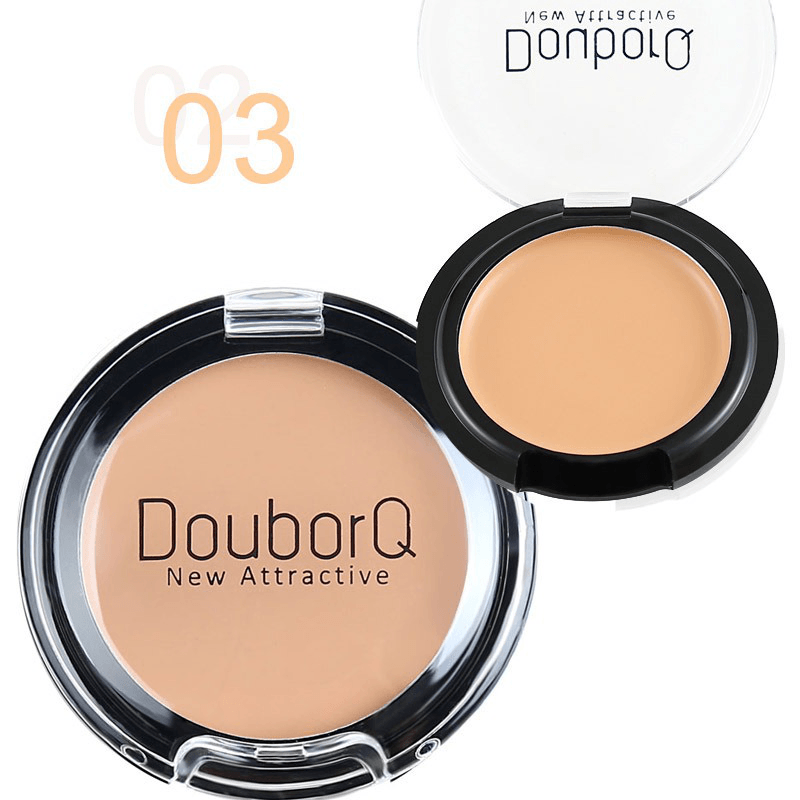 Douborq Brand Concealer 3 Colors Fashion Natural Concealer Fade Wrinkles Dark Eye Circles Natural Long-Lasting Face Makeup TSLM1 - Trendha