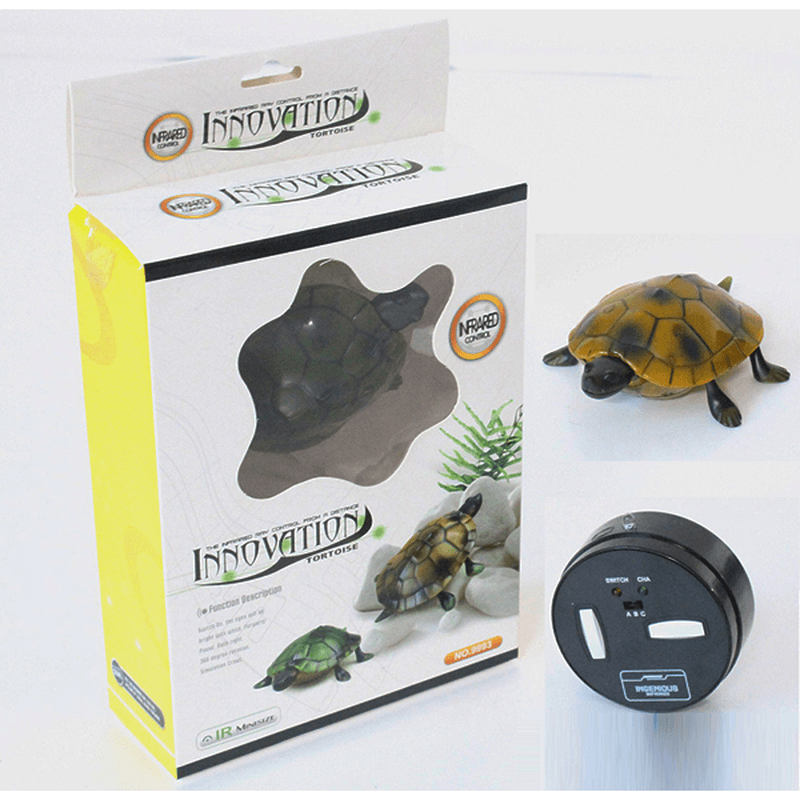 Infrared Electric RC Tortoise Simulation Remote Control Turtle Kid Toy - Trendha