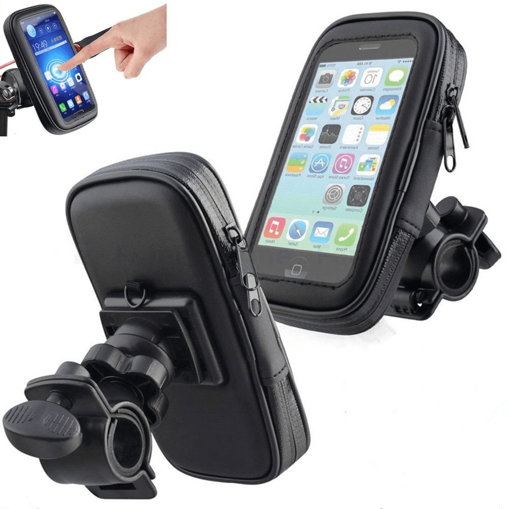 Untoom Bicycle Motorcycle Phone Holder Waterproof Bike Phone Case Bag - Trendha