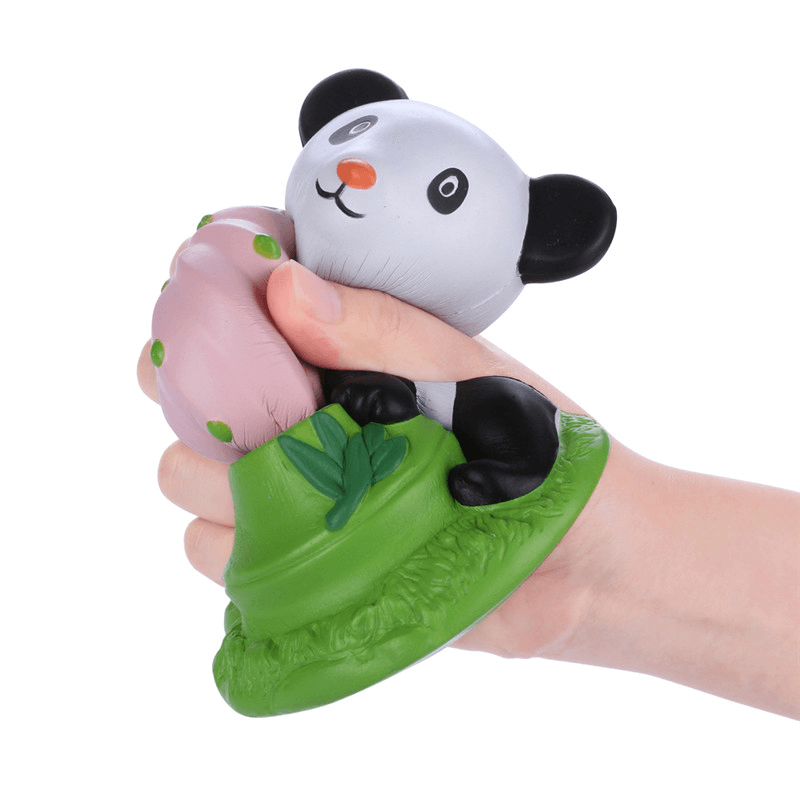 Vlampo Squishy Panda Potted 15CM Licensed Slow Rising with Packaging Collection Gift Soft Toy - Trendha