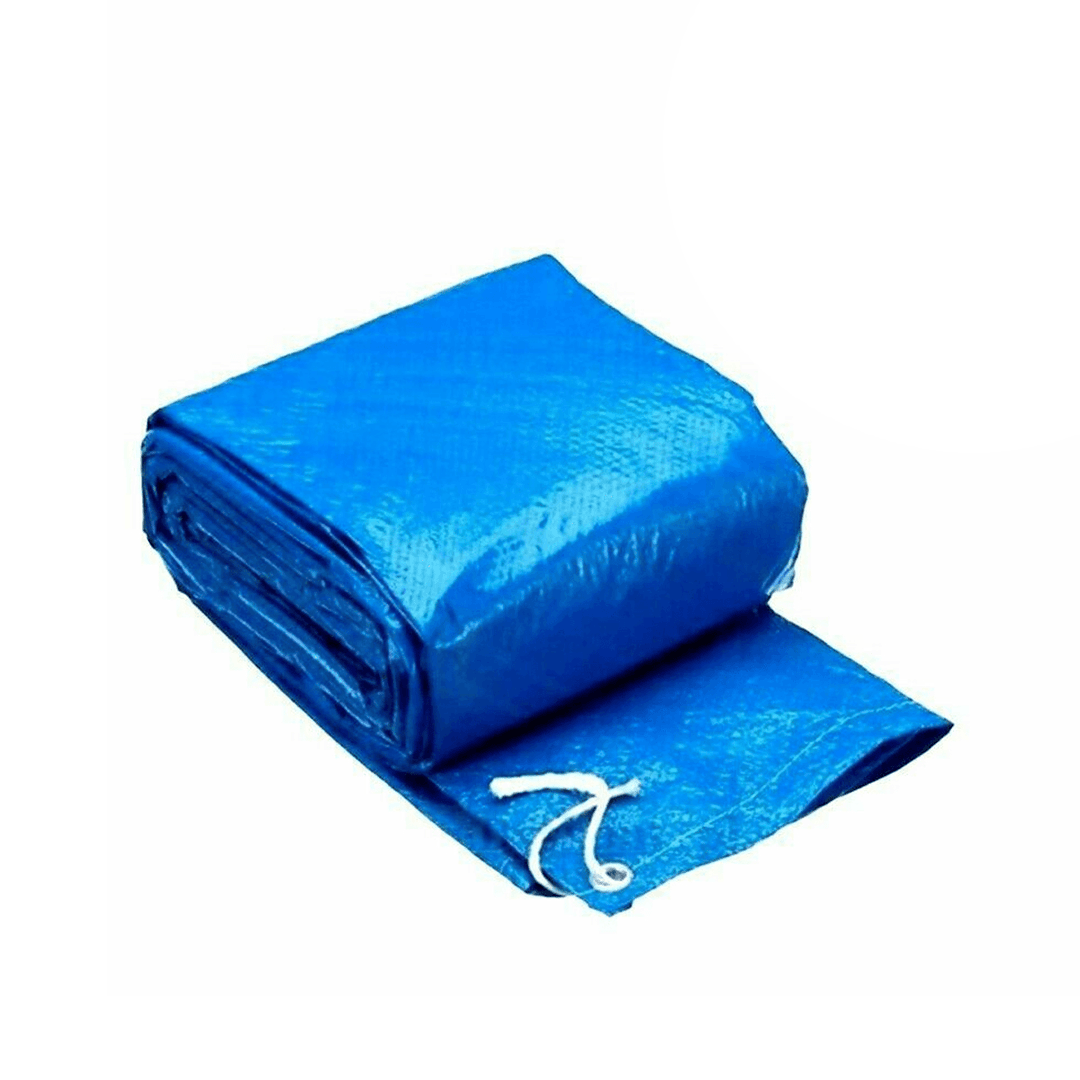 Pool Cover round for Swimming Pool 6/10/12Ft Sheet Cover Tarpaulin above Mat - Trendha