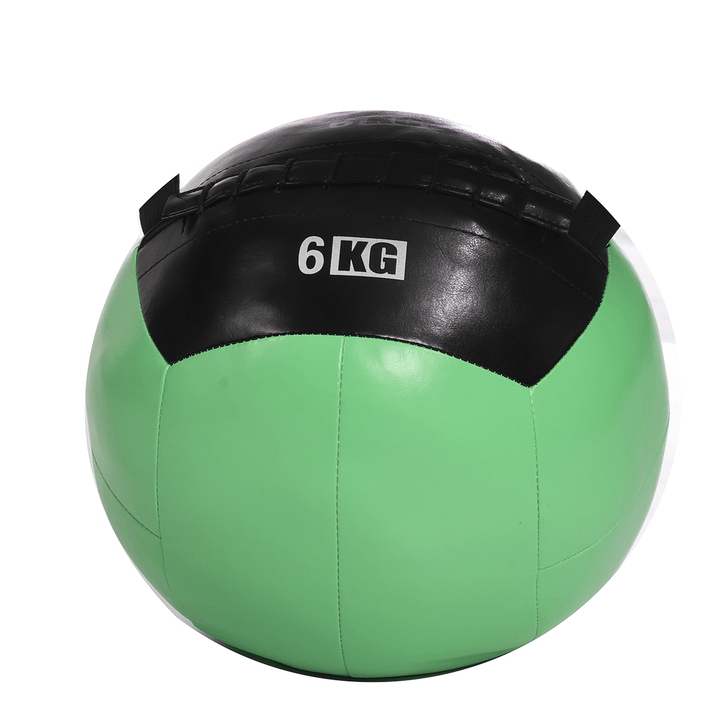2/4/6KG Weighted Fitness Balance Ball PU Soft Gym Inelastic Training Exerciser - Trendha