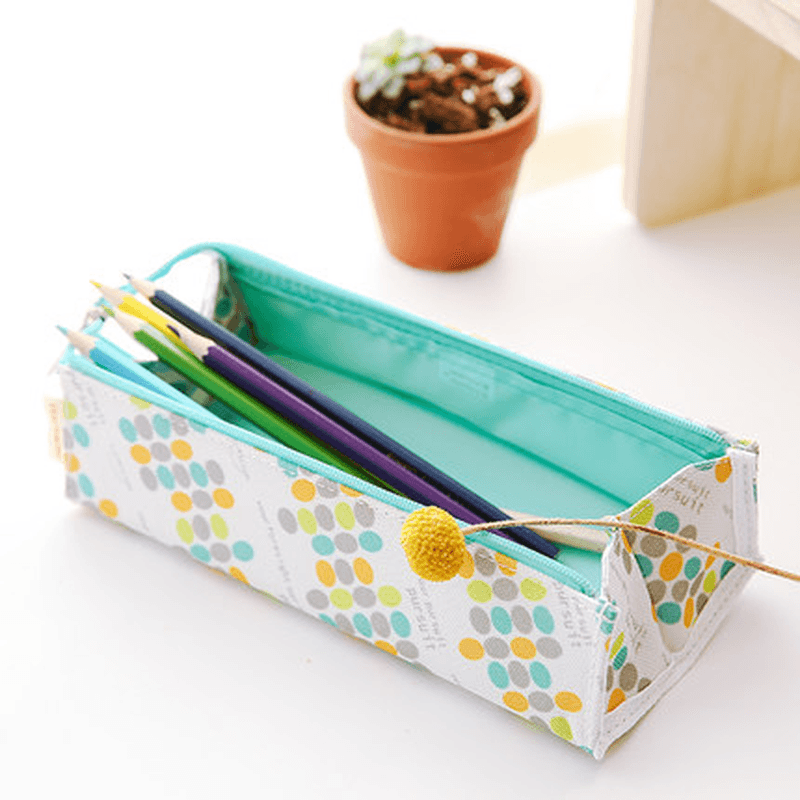 WAM PC-01 Pencil Case Gift Children Pencil Box Pen Bag Students School Stationery Supplies - Trendha