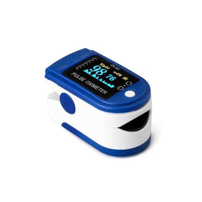 Finger-Clamp Pulse Oximeter Finger Oxygen Saturometro Pulse Rate Monitor Spo2 PR Monitor - Trendha