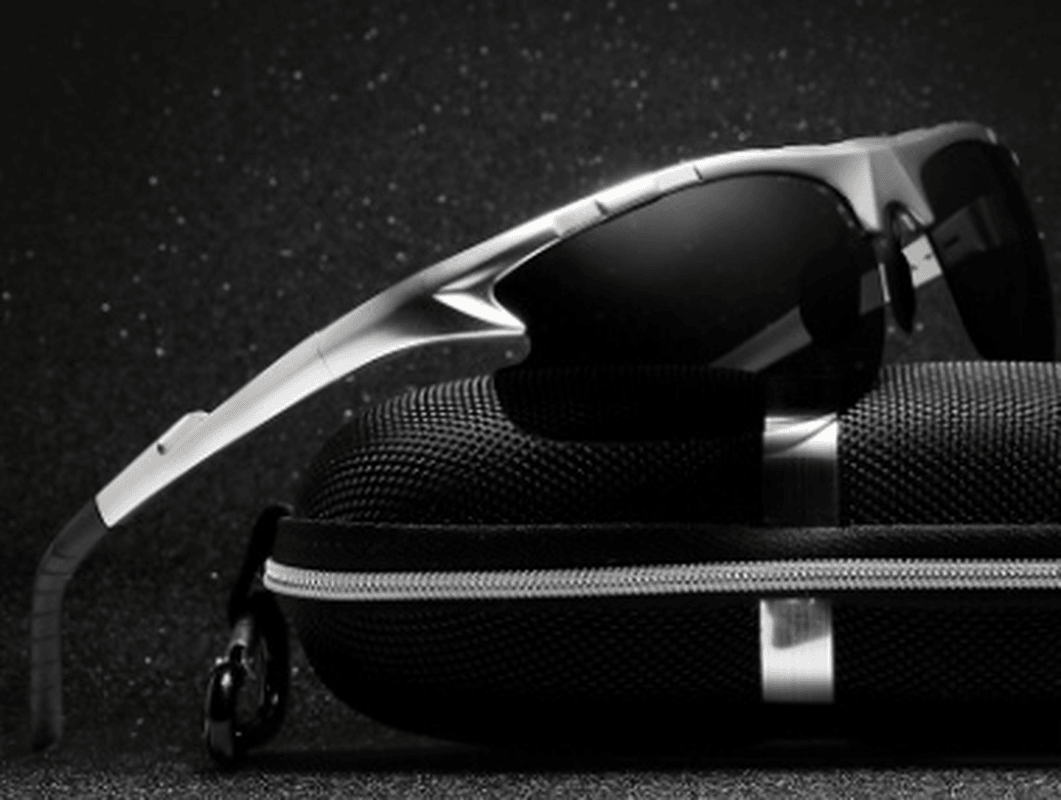 Aluminum Magnesium Sunglasses Men'S Glasses Driver Driving Mirror Polarizer Fashion Sunglasses - Trendha