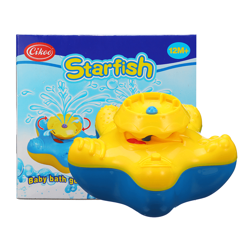 Bathing Toys Bath Starfish Water Spray Novelties Classic Hobbies - Trendha