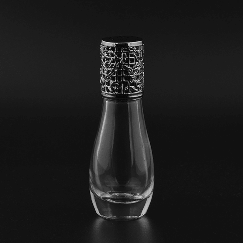 12Ml Empty Perfume Bottle Metal Roller Ball Glass Bowling Shape Bottles Refillable Container - Trendha
