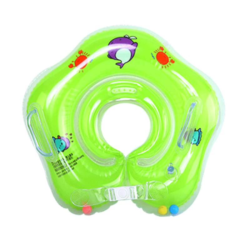 Swimming Baby Accessories Neck Ring Tube Safety Infant Float Circle for Bathing Inflatable Flamingo Inflatable Water - Trendha