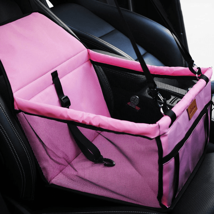 Foldable Pet Dog Car Seat Cover Safe Basket Protector Puppy Travel Pet Carrier Bag - Trendha