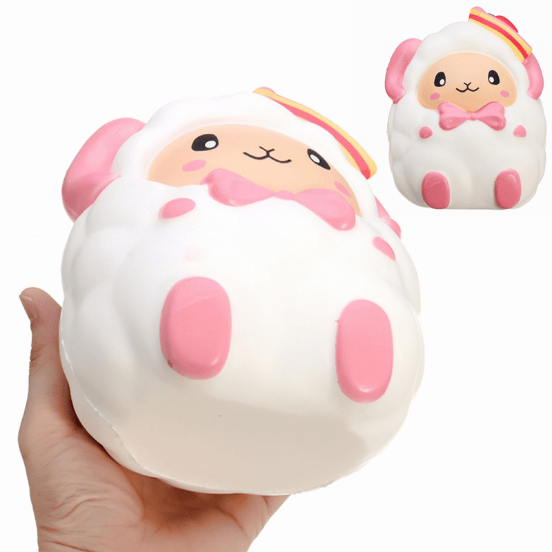 Squishyshop Huge Strawberry Sheep Squishy 19CM Jumbo Slow Rising Collection Gift Decor Giant Toy - Trendha