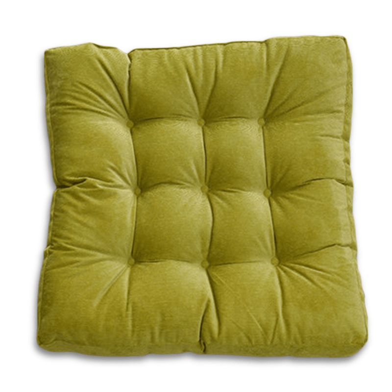 8 Colors Corduroy Tatami Futon Pad Plush Thickening Seat Cushion for Home Office Window Balcony Yoga - Trendha