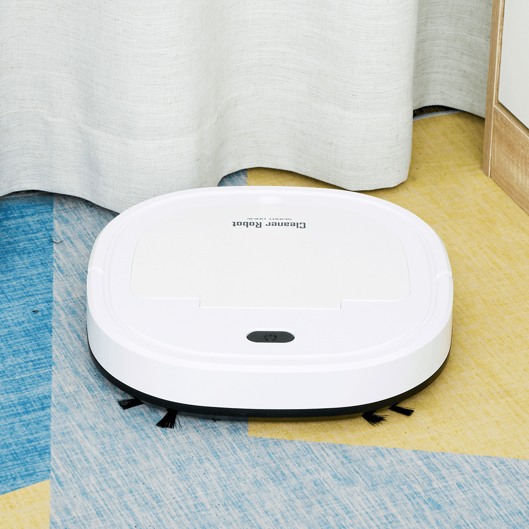 3 in 1 USB 1800Mah 1800Pa Smart Robot Vacuum Cleaner Sweeping Mopping UV Sterilization Automatic Sweeper Floor Low Noise - Trendha