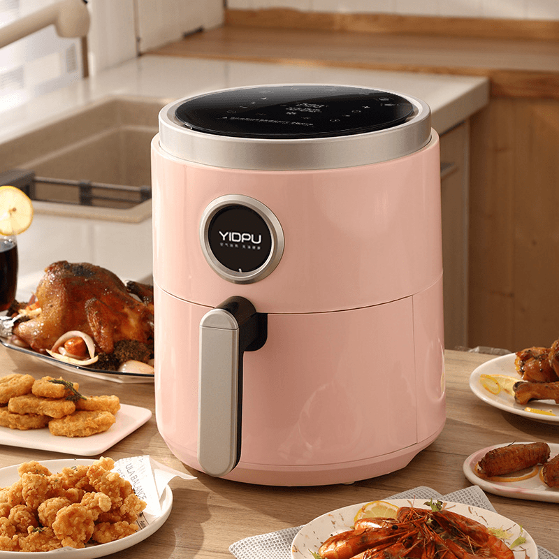 YIDPU YD-211 Smart Air Fryer 1350W 5L Oil-Free Healthy Household Intelligent Automatic French Fries Machine - Trendha