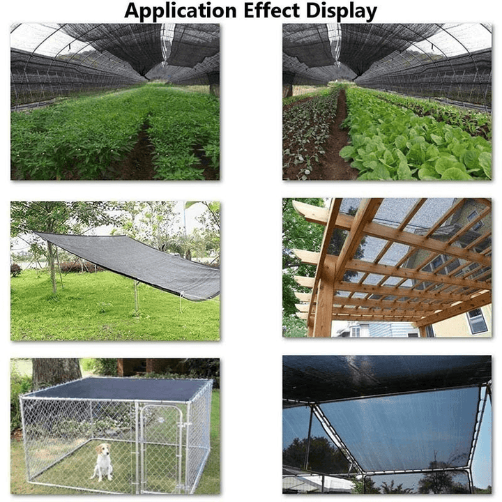 4*5 / 4*6 M Punched Encrypted Thicken Sunscreen Net Multifunctional for Sunshade Dustproof Flower Shed Farm - Trendha