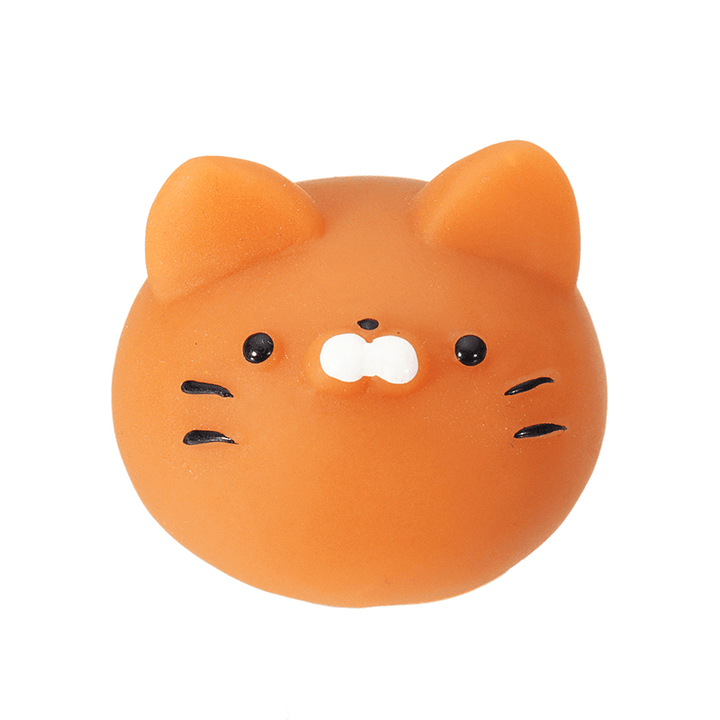 Mochi Maneki-Neko Fortune Cat Kitten Squishy Squeeze Cute Healing Toy Kawaii Collection Stress Reliever - Trendha