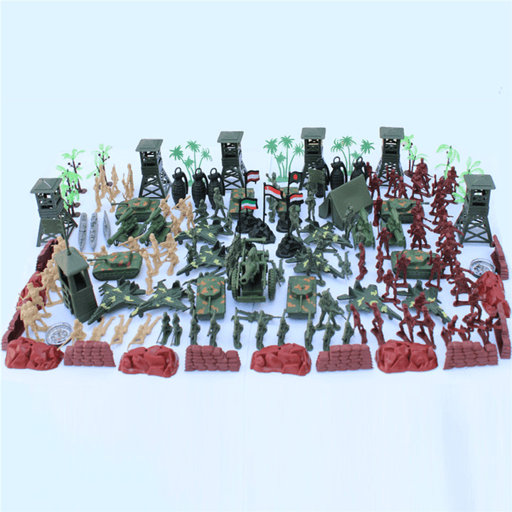 170 PCS Soldier Scene Model Set Toys for Kids Children Gift - Trendha