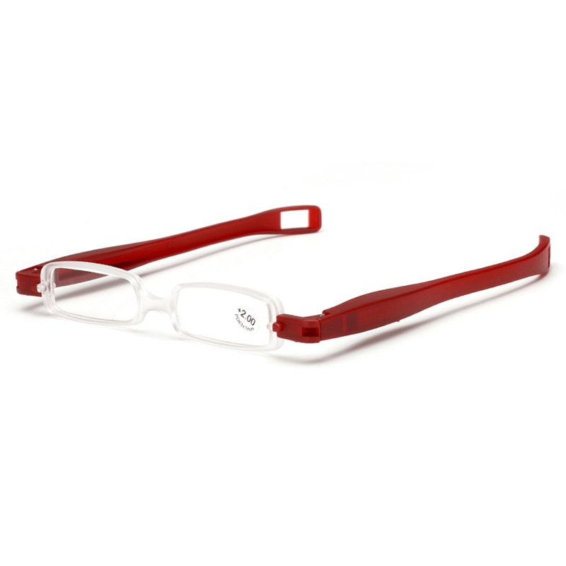 New 360 Rotating Reading Glasses Folding Ultra-Light Portable Reading Eye Glasses - Trendha