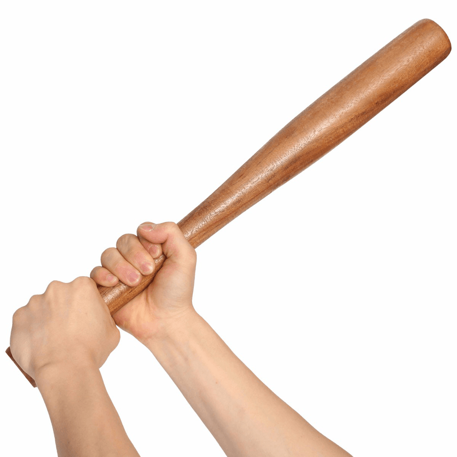 54/65Cm Wooden Baseball Bat Out Door Sport Exercising Activities - Trendha