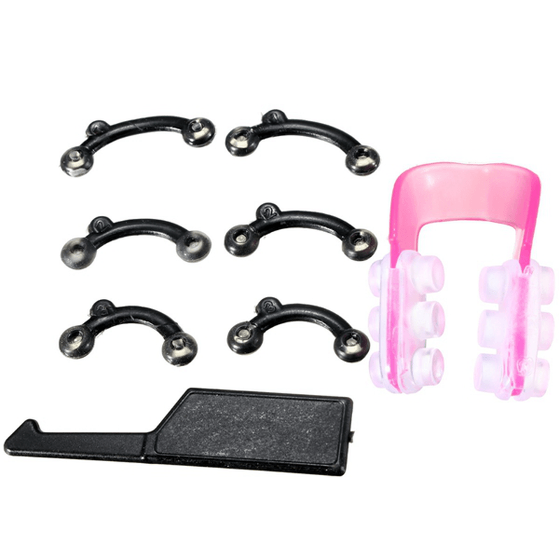 Secret Invisible Nose up Lifting Clip Shaper Shaping Tool Hook Straightening Kit - Trendha