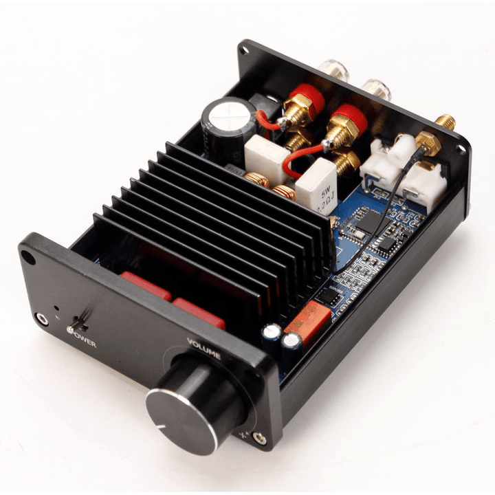 YJHIFI 2X100W TDA7498 2.0 QCC3008 Bluetooth 5.0 Digital Power Amplifier DC20V to DC32V 3A Class D Mini Amplifier - Trendha