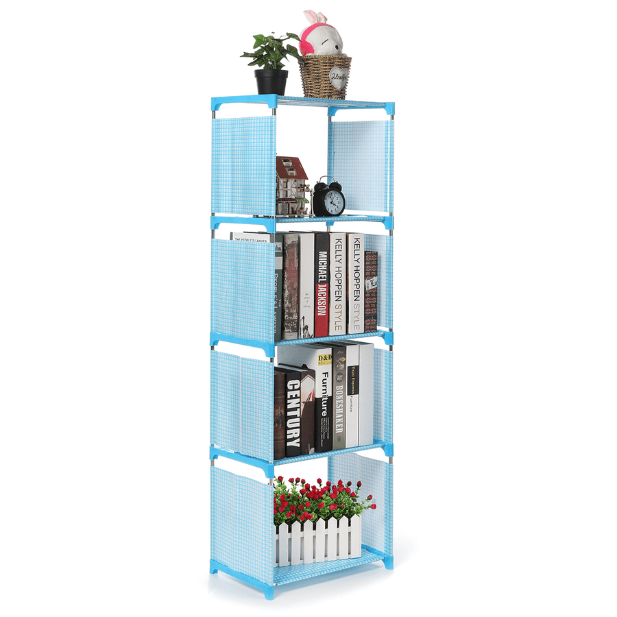 Multi Layer Simple Shelf Iron Art Landing Creative Storage Cabinet Organizer Shelf for Children'S Toys and Books - Trendha