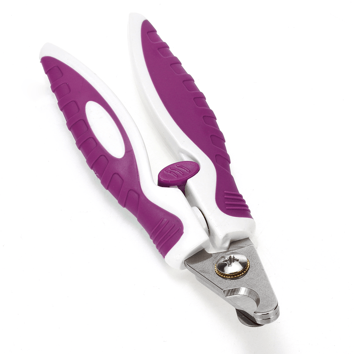 Pet Nail Clippers Stainless Steel Professional Trimmer for Dog Cat Grooming Tool - Trendha