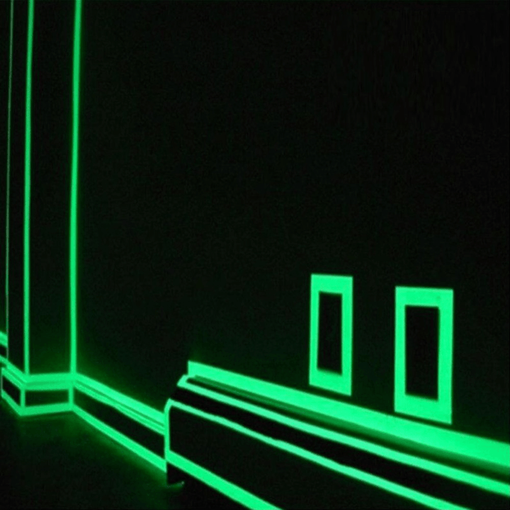 1/2/3/5Mx30Mm Nano PU Fluorescent Tape Double-Sided Tape Traceless Luminous Tape Night Glow Sticker Home Decor - Trendha