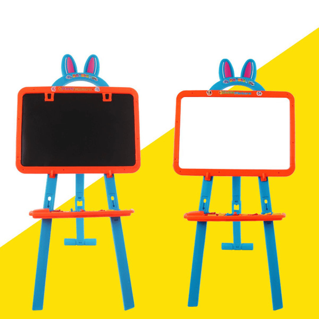 3 in 1 Magnetic Writing Drawing Board Double Side Learning Easel Educational Toys for Kids - Trendha