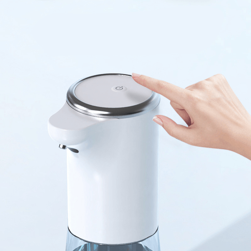 Loskii LK-SD1 Automatic Soap Dispenser USB Rechargeable Foaming Soap Dispenser Infrared Motion Sensor Hand Washer for Bathroom Kitchen - Trendha