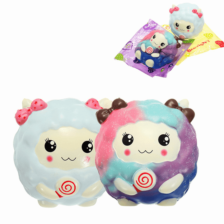 Squishy Sheep Lamb 12Cm Cute Slow Rising Original Packaging Random Face Collection Gift Decor Toy - Trendha