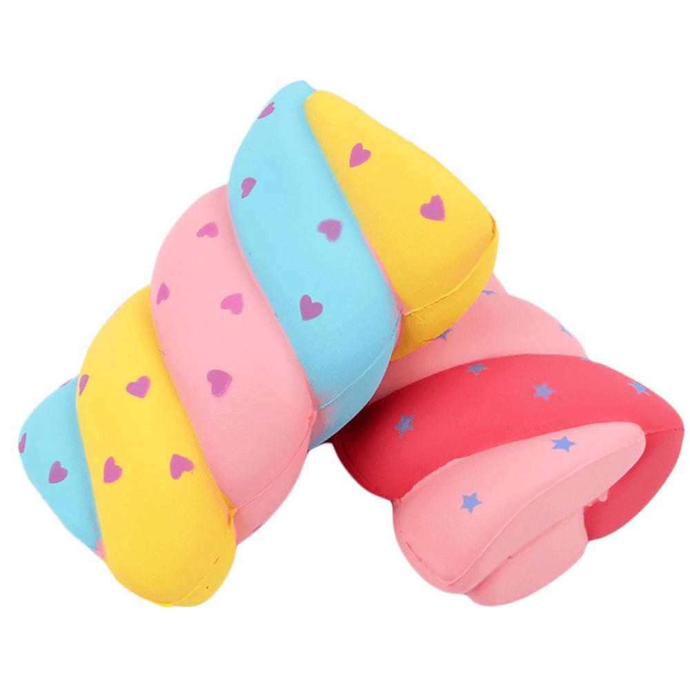 Cotton Candy Squishy 14*9.5*5.5CM Soft Slow Rising with Packaging Collection Gift Marshmallow Toy - Trendha