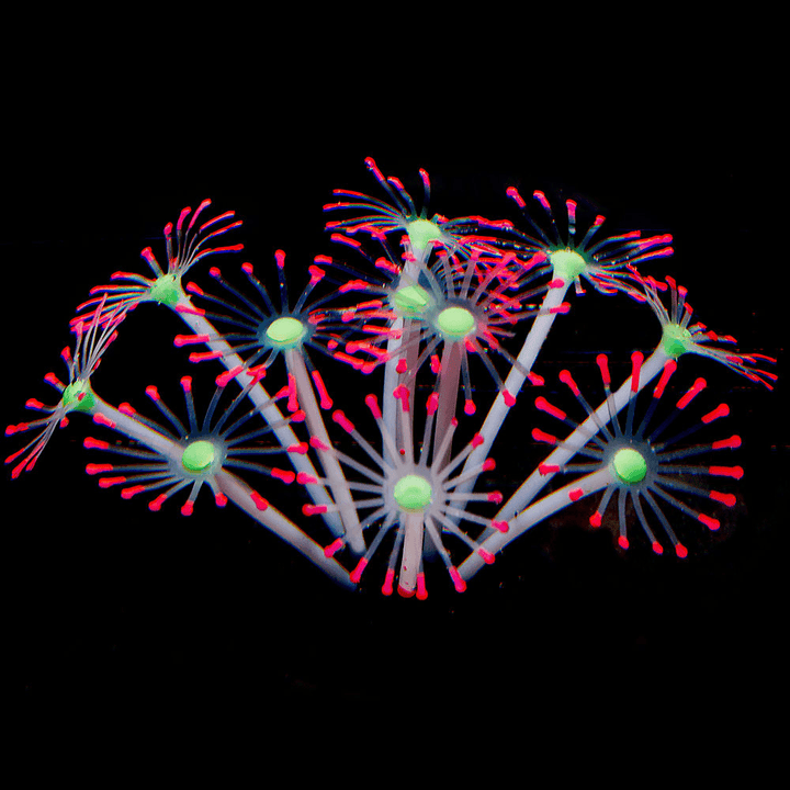 Silicone Glowing Artificial Fish Tank Aquarium Coral Plants Ornament Underwater Pets Decor - Trendha
