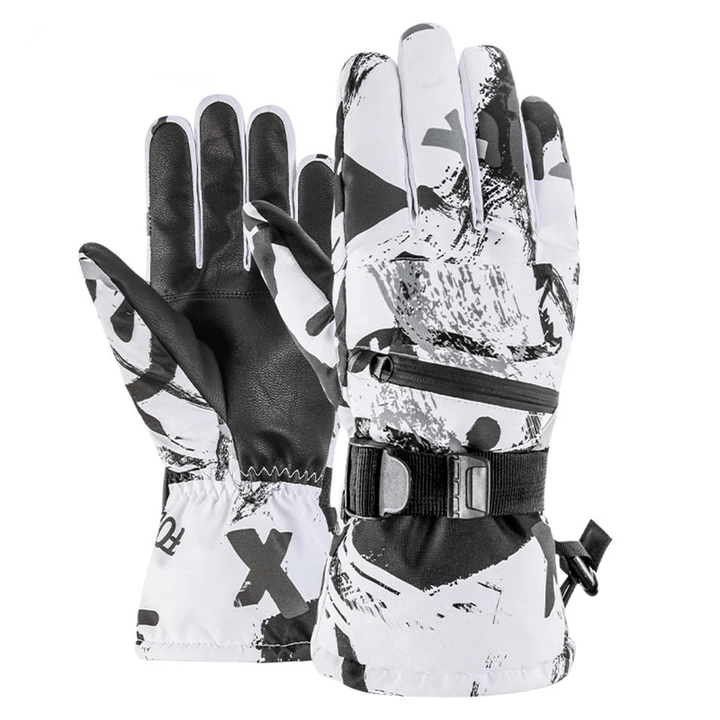 Men Women Ski Gloves Ultralight Waterproof Winter Warm Gloves Snowboard Gloves Motorcycle Riding Snow Waterproof Gloves - Trendha