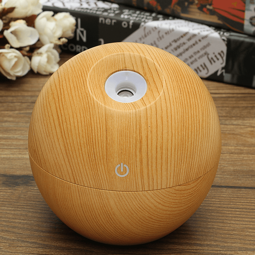 130Ml USB Ultrasonic Humidifier Color Changing LED Aromatherapy Essential Oil Diffuser Aromatherapy - Trendha
