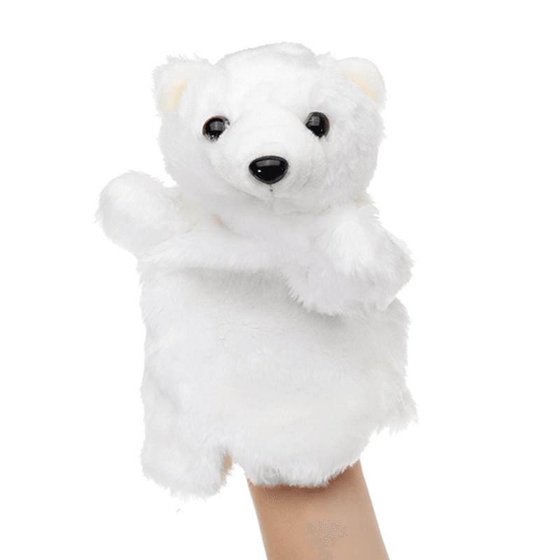 27CM Stuffed Animal Bear Fairy Tale Hand Puppet Classic Children Figure Toys Plush - Trendha