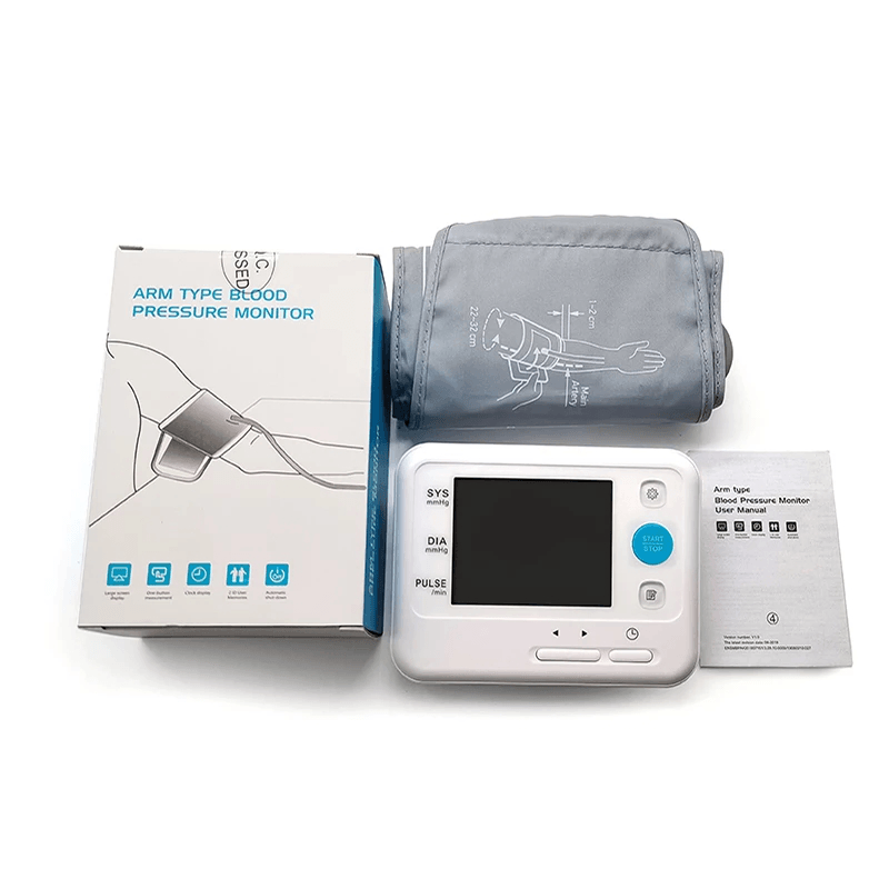 Digital LCD Arm Blood Pressure Monitor Automatic Blood Pressure Meter Sphygmomanometers Tonometer Home Health Care - Trendha