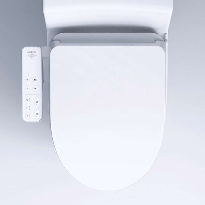SMARTMI Multifunctional Smart Toilet Seat Covers LED Night Light 4-Grade Adjust Electronic Bidet - Trendha