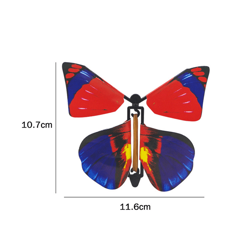 1PC Magic Props Flying Butterfly Hand Transformation Toys for Kids Christmas Tricky Funny Joke - Trendha