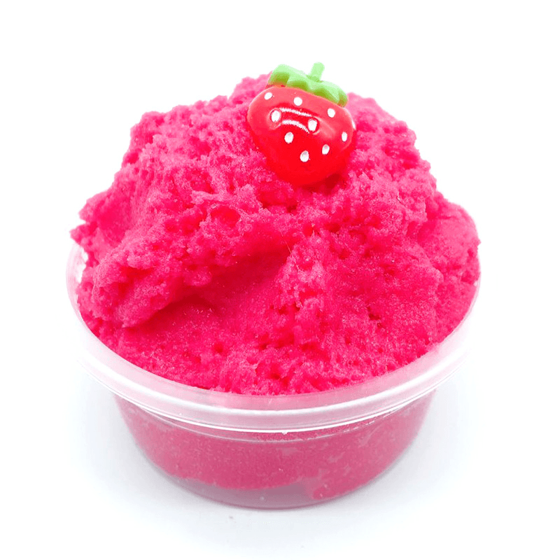 120ML Fruit Slime Brushed Crystal Cotton Clay Decompression DIY Gift Stress Reliever - Trendha