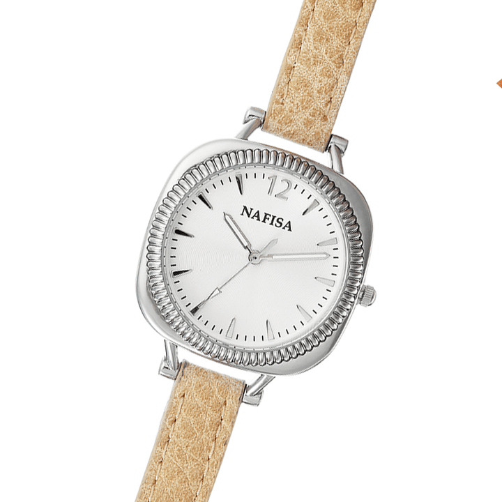 NAFISA Elegant Women Quartz Watch Fashion Strap Gift Watch Casual Ladies Dress Bracelet Watch - Trendha