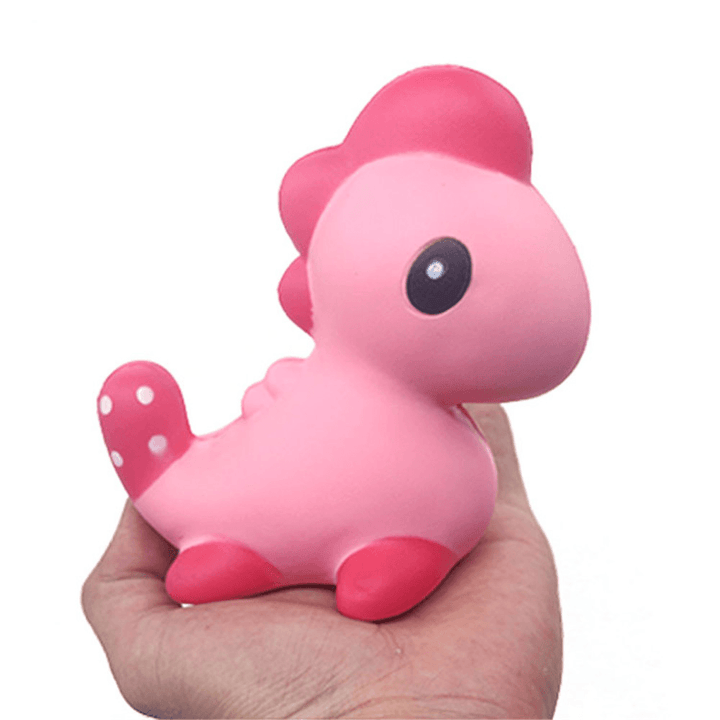 Christmas Dinosaur Squishy 12.8*11.3CM Soft Slow Rising with Packaging Collection Gift Toy - Trendha