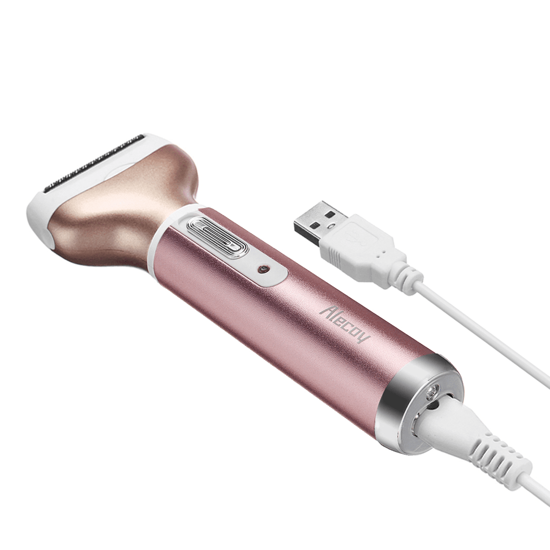 4 in 1 Skin Women Painless Hair Remover USB Rechargeable Face Hair Removal Epilator - Trendha